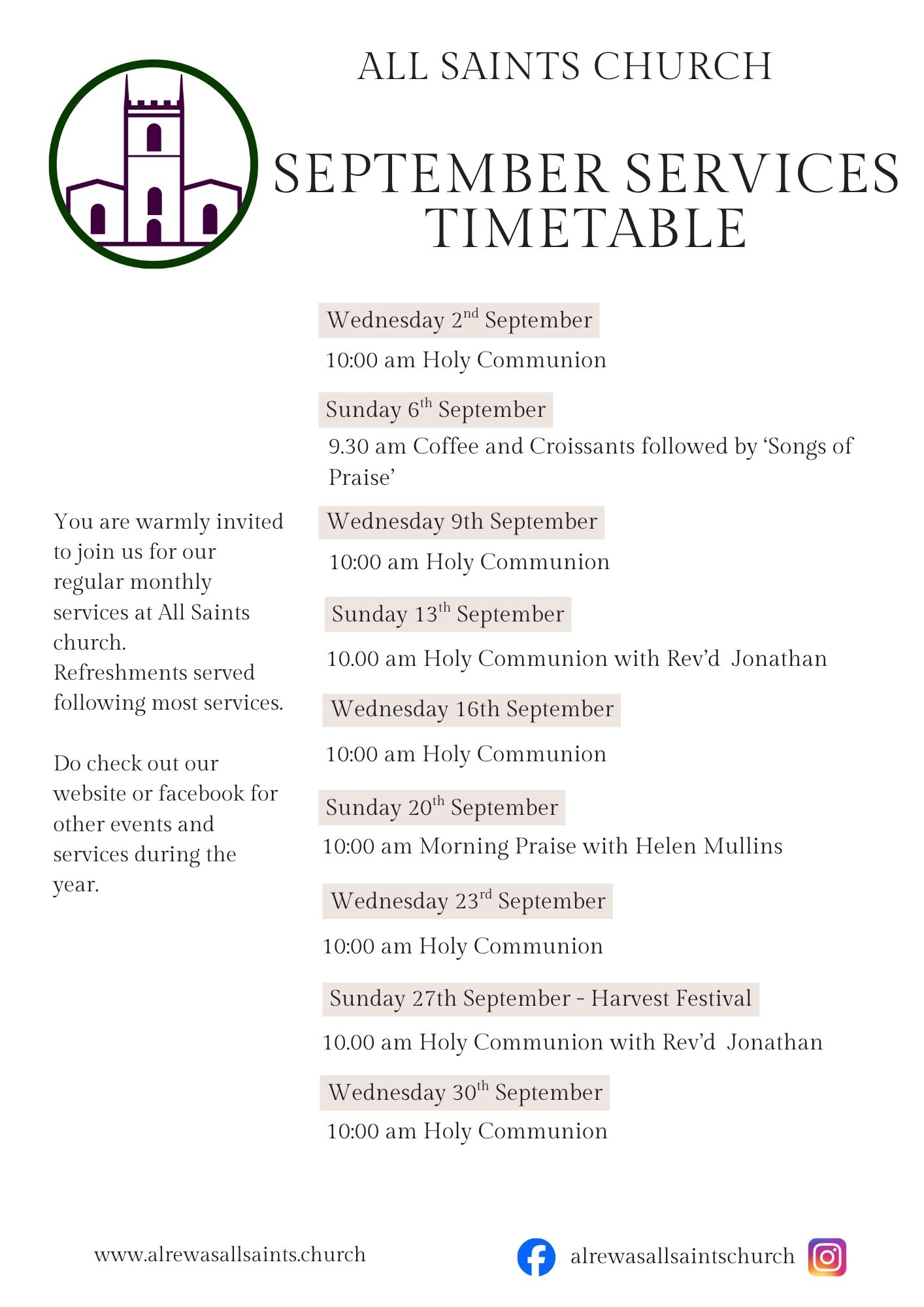 September Services